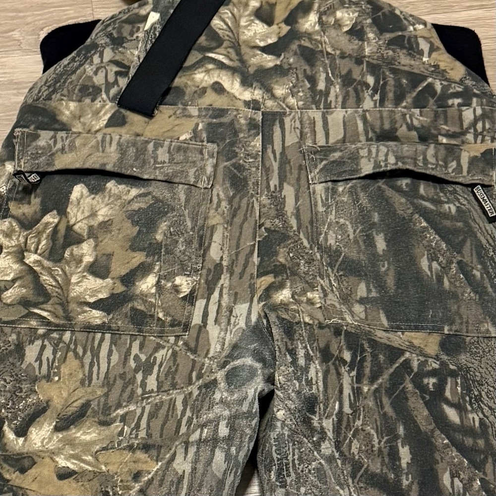 Bushmaster Mossy oak Breakup Overalls Mens Medium‎ Camo Hunting - Picture 5 of 8